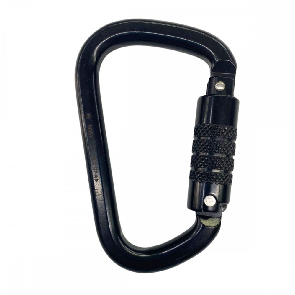 MOSQUETAO D TRAVA AUTAMATICO PRETO 22 KN    