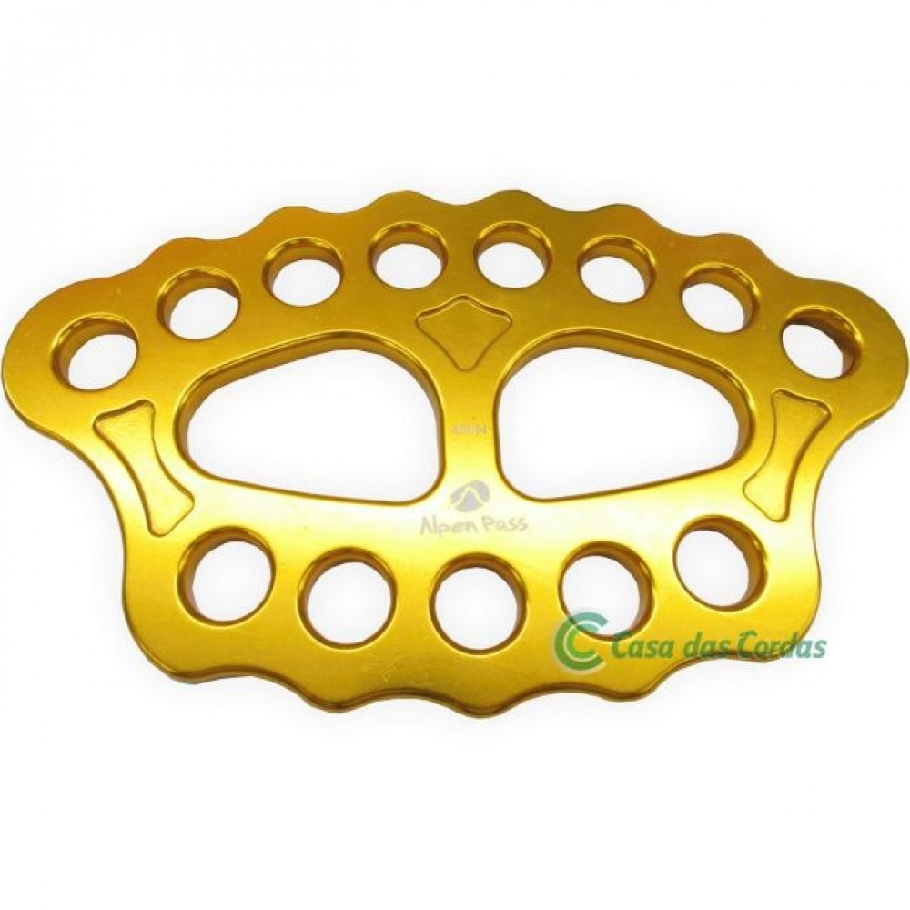 PLACA DE ANCORAGEM DE 15 FUROS ALPEN PASS