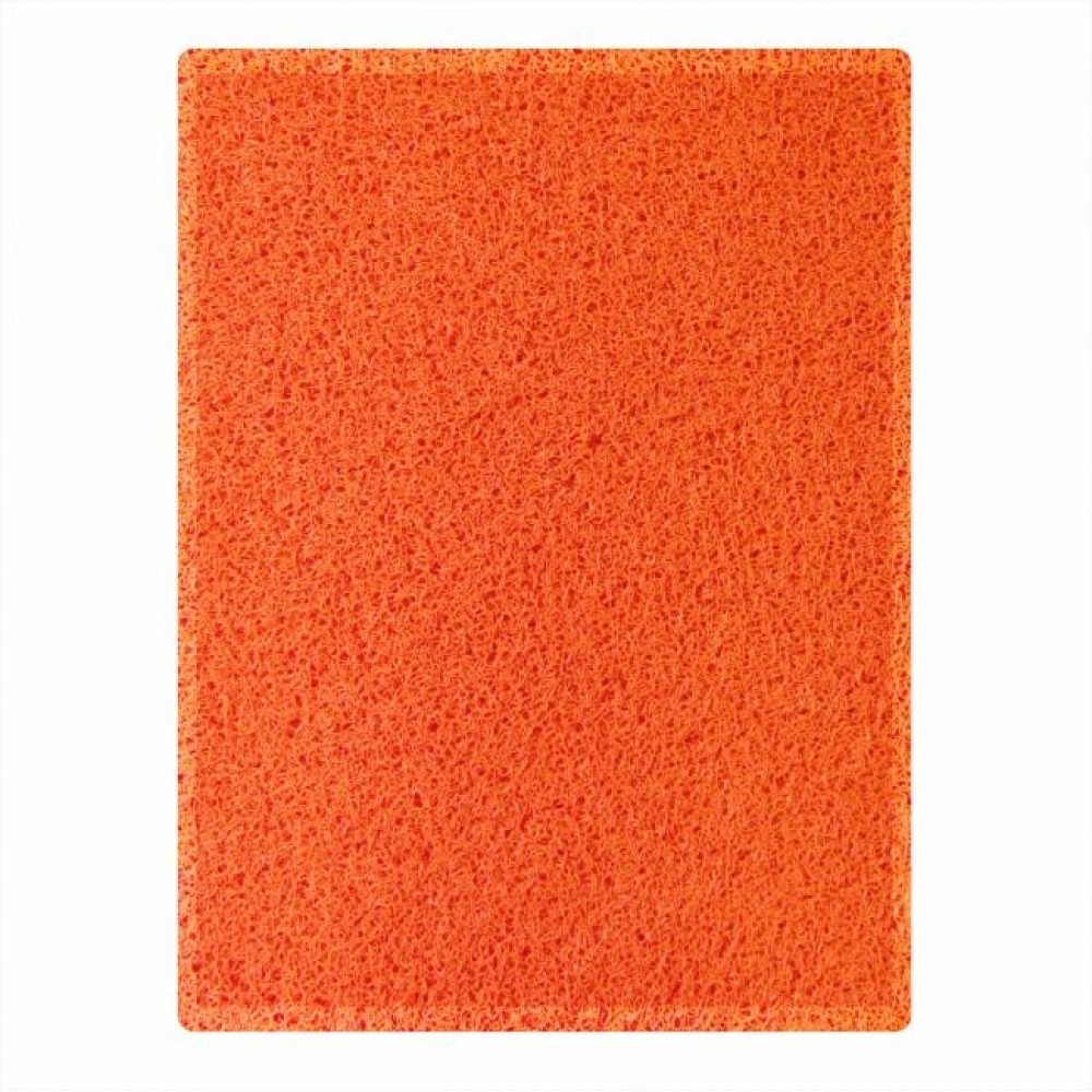 Tapete Vinil    40 X 60 cm Borda Rebaixada Laranja 