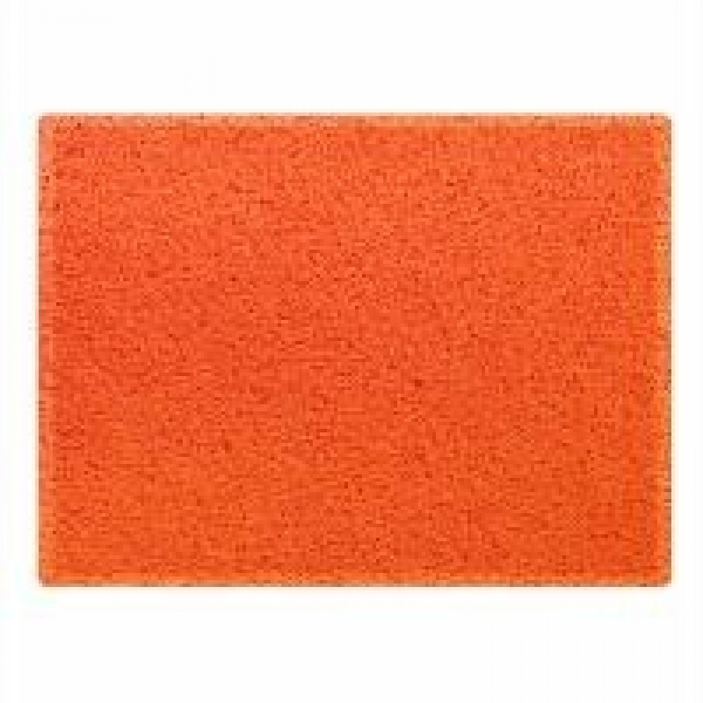 Tapete Vinil  90 X 60 cm Borda Rebaixada Laranja 