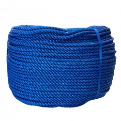 Corda Polietileno Torcida A    06 mm 1/4"  220 Metros