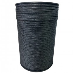 Corda Polipropileno Agulhada Preta 4/2 