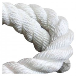 Corda Poliéster Torcida 25 mm Cabo 3 Pernas Nylon 30 Metros