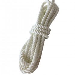 Corda Poliéster Torcida 14 mm Cabo 3 Pernas Nylon 30 Metros