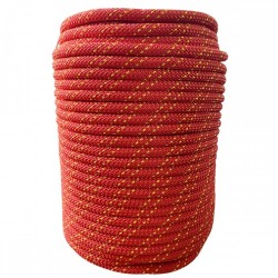 CORDA SEMI-ESTATICA K2 10,5 MM VERMELHA - 200 METROS 