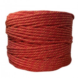 Corda Semi-Estática K2  7,0 mm Cordin - Meada de 100 metros  Vermelha 