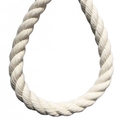 Corda Algodão Torcida  24 mm - Com 30 Metros  