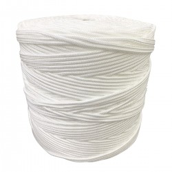 Corda Polipropileno Trançada Branca  4,0 mm - RL 4,0 Kg