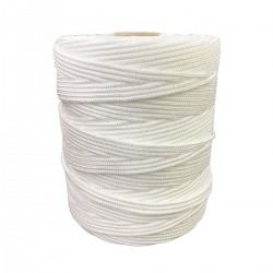 Corda Polipropileno Trançada Branca  3,0 mm - RL 1,0 Kg