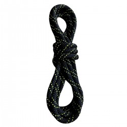 CORDA SEMI-ESTATICA K2 10,5 MM PRETA - COM 50 METROS      