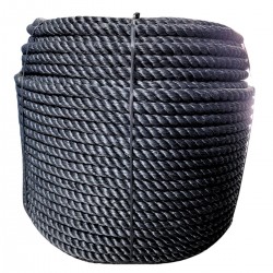 Corda Polietileno Torcida B   16 mm 5/8"  100 Metros 