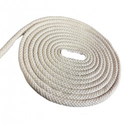 Corda Chata De Algodão 8mm Sem Alma 100 Metros 100% Algodão