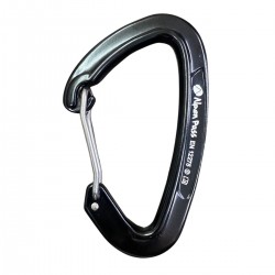 MOSQUETÃO GATILHO WIRE ALUMÍNIO 27KN AB 22 HAAK