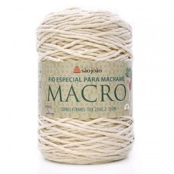 BARBANTE MACRO 4/16 AM00 - CRU 400G  COM 150 METROS                  