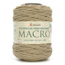 BARBANTE MACRO 4/16 AM01 - RAFIA 400G     COM 150 METROS                  