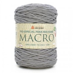 BARBANTE MACRO 4/16 AM06 - CIMENTO QUEIMADO 400G   COM 150 METROS                  