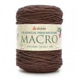 BARBANTE MACRO 4/16 AM07 - CACAU 400G    COM 150 METROS                  