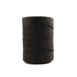 Corda Polipropileno Trançada Preto 6,0 mm - RL  4 KG COM 220 METROS  