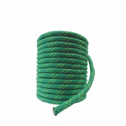 Corda Semi-Estática K2  9,0 mm - Meada de 50 metros - Verde Militar 