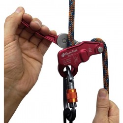 ASSEGURADOR DE ESCALADA GUNKS PARA CORDAS DE 9,3mm a 11mm PRETO              