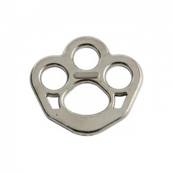 Placa de Ancoragem de 4 Furos INOX