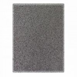 Tapete Vinil    40 X 60 cm Borda Rebaixada Grafite 